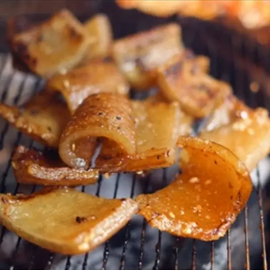 양념갈비맛 칼집 돼지껍데기 / Grilled Pork Skin
